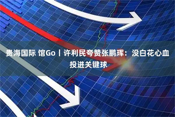 贵海国际 馆Go丨许利民夸赞张鹏珲：没白花心血 投进关键球