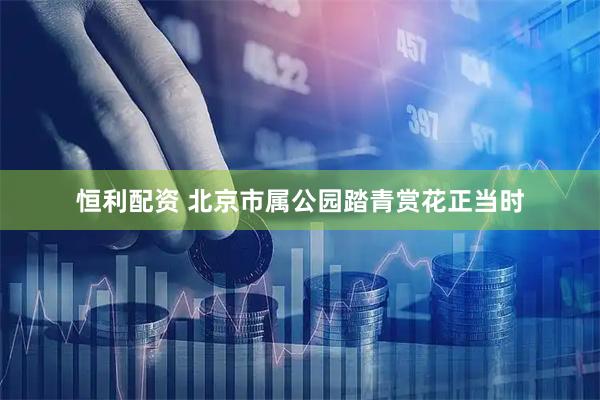恒利配资 北京市属公园踏青赏花正当时